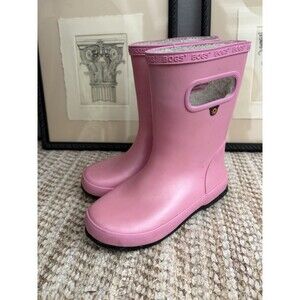 Bogs Classic Pink Kids Boots Size 13/EU 30Kids Hot Pink Rose Waterproof